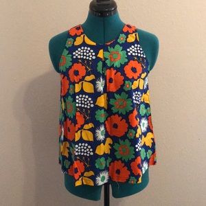 Marimekko for Target floral tank top